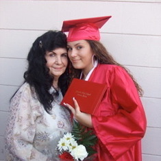 Andrea & Nona @ Graduation. She was so proud of Andrea.