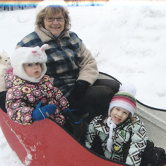 Snow with kids