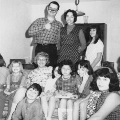 Fran, Steve with grandma Rose and kids