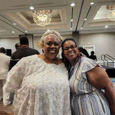 Broadous Family Reunion 2022 - Aunt Francine and LeAnn 