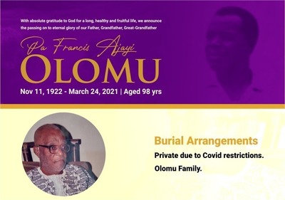 Francis  Ajayi Olomu
