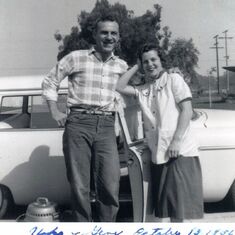 1956. Gene & Hope.  Another Baby on the Way!