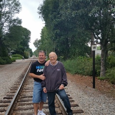 Big Gene and little Gene, Southern Pines NC