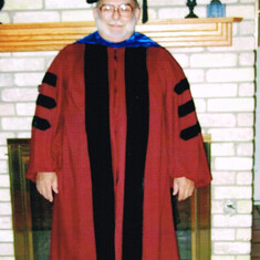 Fran's last graduation, 2008