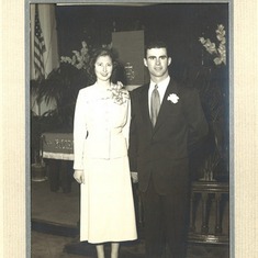 Mom and Dad's Wedding Photo