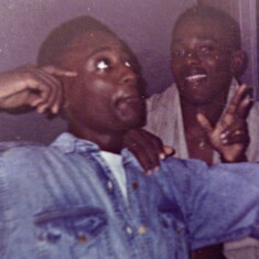 Francis with A. Sonubi (Ibadan 1992)