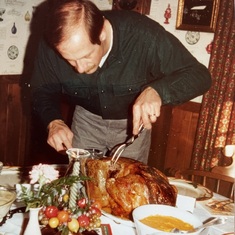 Annual Carving of the Bird 1981