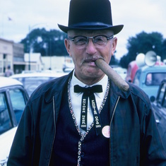Frank Dirkschneider at age 73, Snyder Jubilee in 1965.