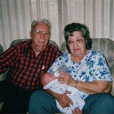 Gramps n Grams Banman with little Kimberly Dunkelberger