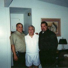 Steve, Frank Sr. and Frank Jr.