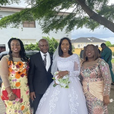 Yoleno ,bride and the Ekelemu wives Onosen and Geraldin 