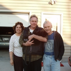 Cheryl, Dave, and Frank circa 2008