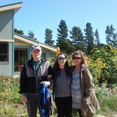 Frank, Danielle and Janet Port Townsend 2017