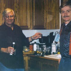 Bob White and Frank, c. 1997