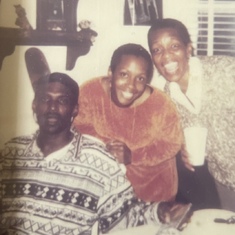 Frank with mom & his sister Donna 