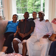 More family Love, with big sister Claudia (RIP), mom , Doll and his great nephew Rashaad!!