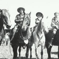 The Lone Ranger and Silver, circa 1947