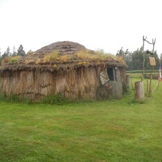 December 11, 2016. Mapuche Roundhouse, Chiloe Island, Chile