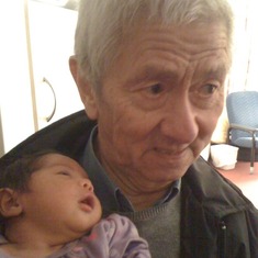 Grandpa again! (baby Holly)