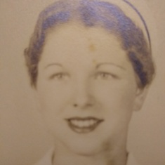 Evelyn Rush (Mayfield), Trinity Hospital School of Nursing, Kansas City, 1939