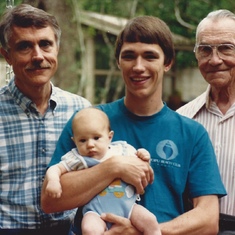 Four generations of Whitcomb Rileys
