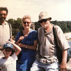A trip to Provence with the Bartle family in 1999 ! Pont du Gard