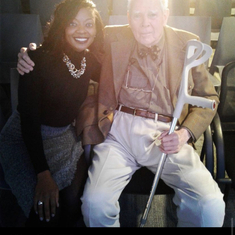 I’m so thankful to have been able to meet the man who founded the eye bank that restored my sight