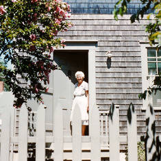 Great Grandmother Nana Ceely in Green Lane House, Nantucket Summer, Dad's photo