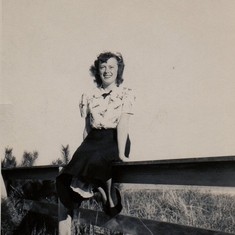 Mom 1948 on Nantucket