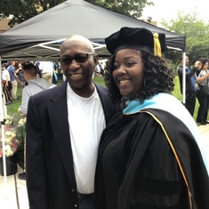 LaTwyne & dad (Ronald Aimes) at her graduation