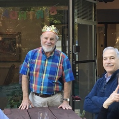 At Fred’s birthday party in 2016