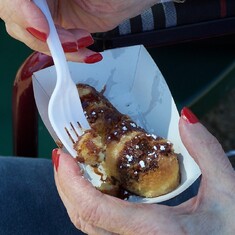 2008 OC Fair - Deep Fried Twinkie time