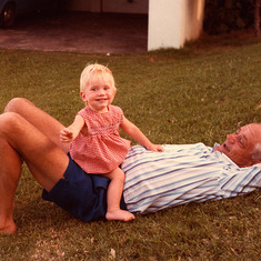 With Fredrick at Zinkwazi, 1983
