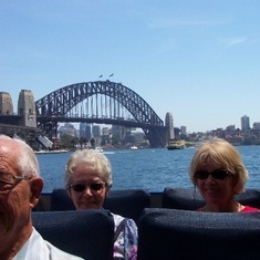 Sydney Harbour with Rona