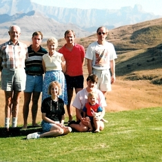 At Hlalanati, Natal Drakensberg, 1994