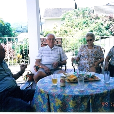 Lunch at Rhonda & Arnold's house, Western Rd, Westville