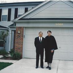 1996 Glenn PhD graduation Ann Arbor home