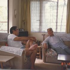 1986 grandfather visits Singapore