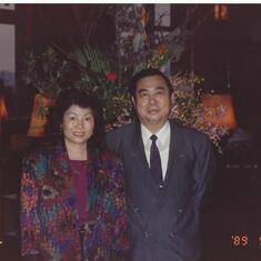 1989 retire Singapore and return to Taiwan