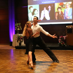 Memorial Celebration Dance Performance by international compeitors & instructors of the Fred Astaire Redondo Beach Studio