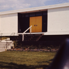 Egge House, Collingswood NJ.  An ultra-modern example of one of the many houses designed by Fuhsi