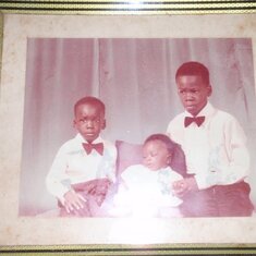 The brothers - Funto, Olumbe and Seinde