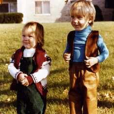 1975 DANIEL & HIS BIG BROTHER GABE
