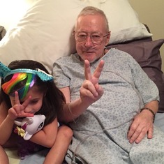 2015 - Gabe with granddaughter Sofia