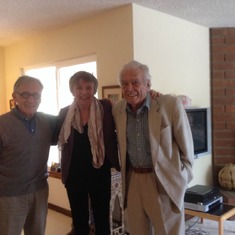 Gail and Osman with Zak Sabry during his visit to LA in Feb 2015