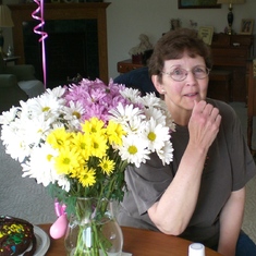 Gale in 2007 when she came for my 64th birthday
