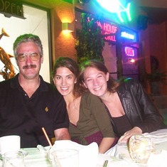Family trip to Cabo San Lucas, Mexico, with Roberta, Dick, Ariel, and Amanda (2003)