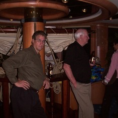 Caribbean cruise with Dick, Ariel, and Amanda (2004)