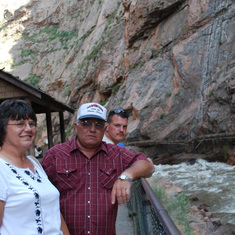 Dad & Mom @ Royal Gorge 06-11-11