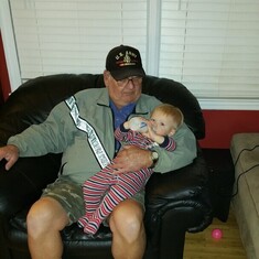 Gary with Grandson Tanner